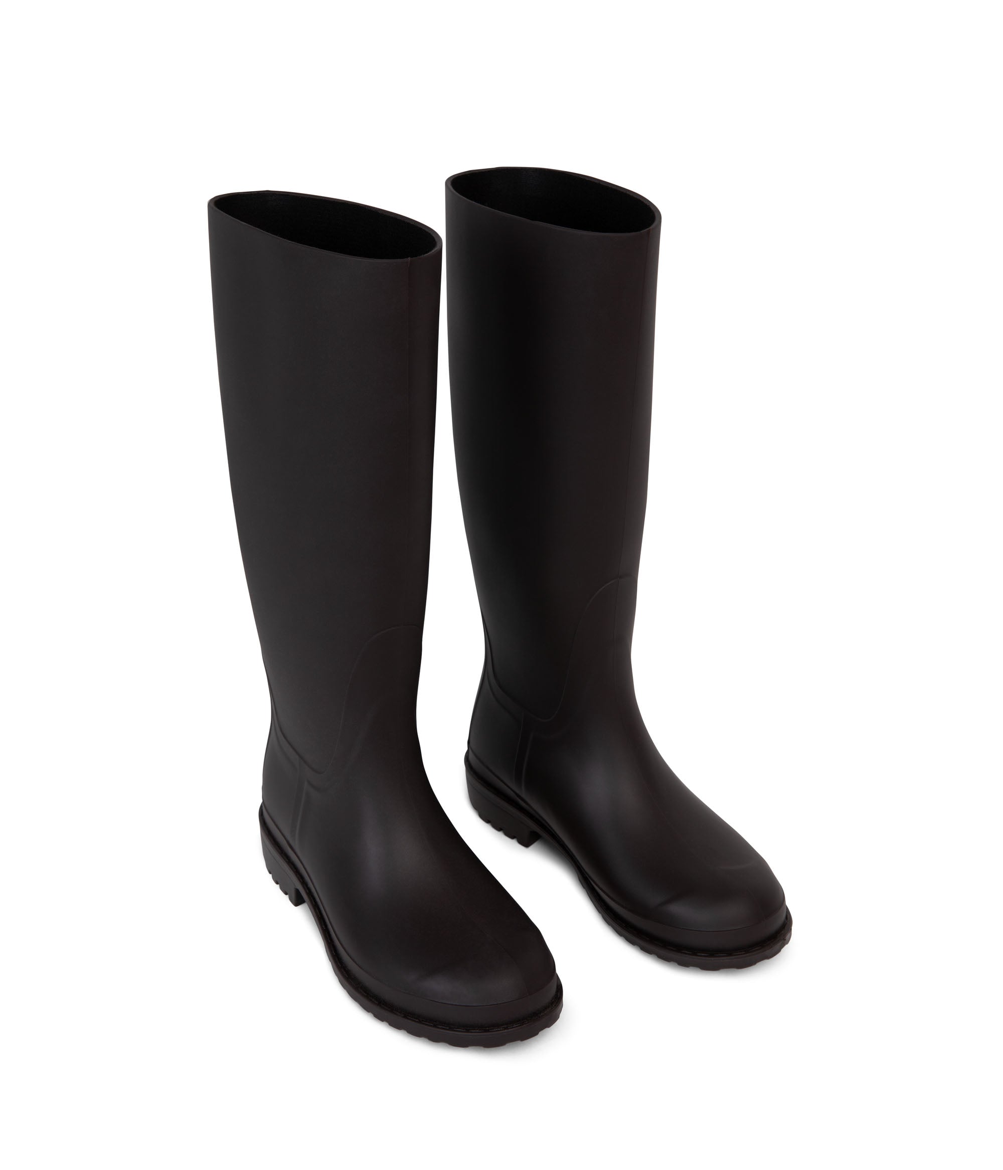 Knee high rubber boots womens best sale