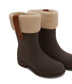 MARIA Women's Vegan Rain Boots | Color: Brown - variant::brown