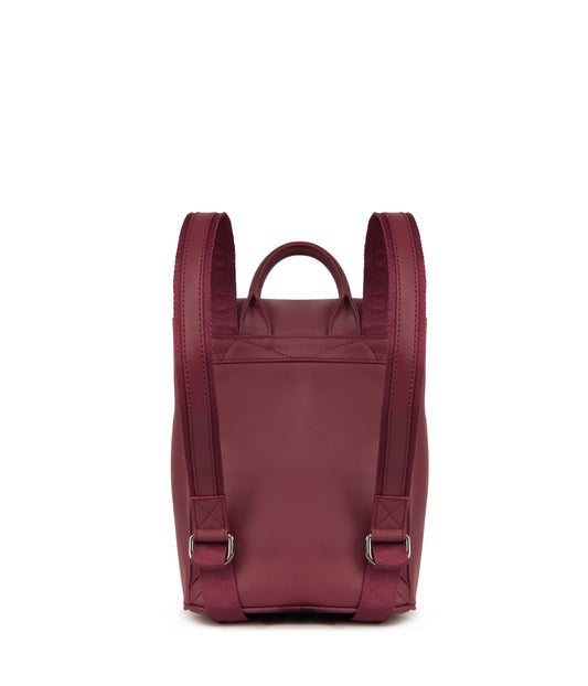 FABI MINI Vegan Backpack - Arbor | Color: Red - variant::beetroot