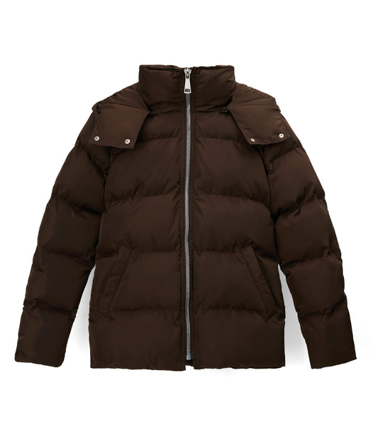 LINZ Puffer Jacket | Color: Brown - variant::espresso