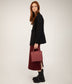 ADELSM Small Vegan Satchel - Purity | Color: Red - variant::lychee