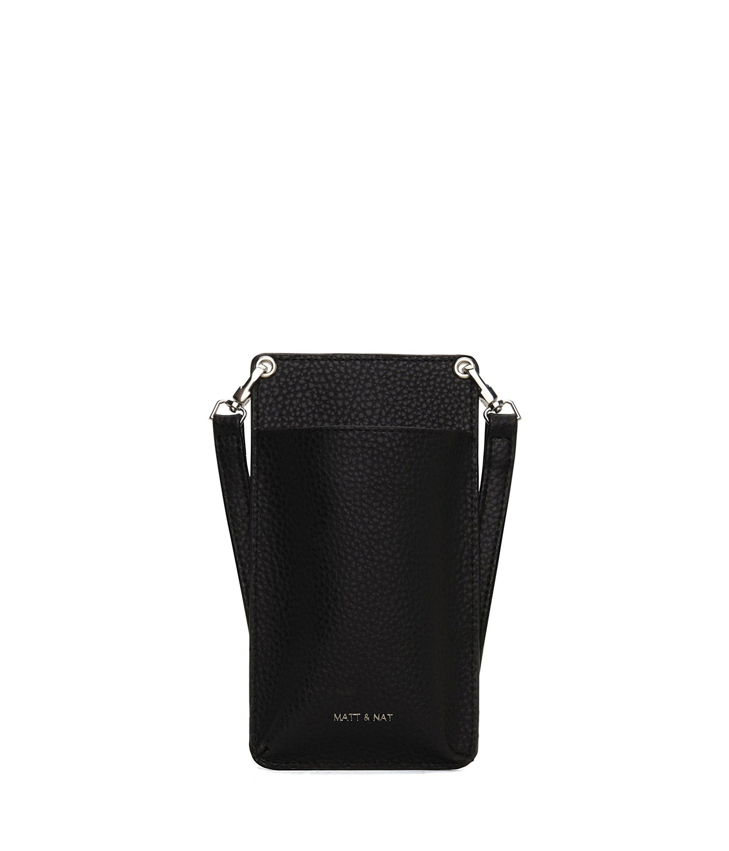 CUE Vegan Crossbody Phone Bag - Purity | Color: Black - variant::black