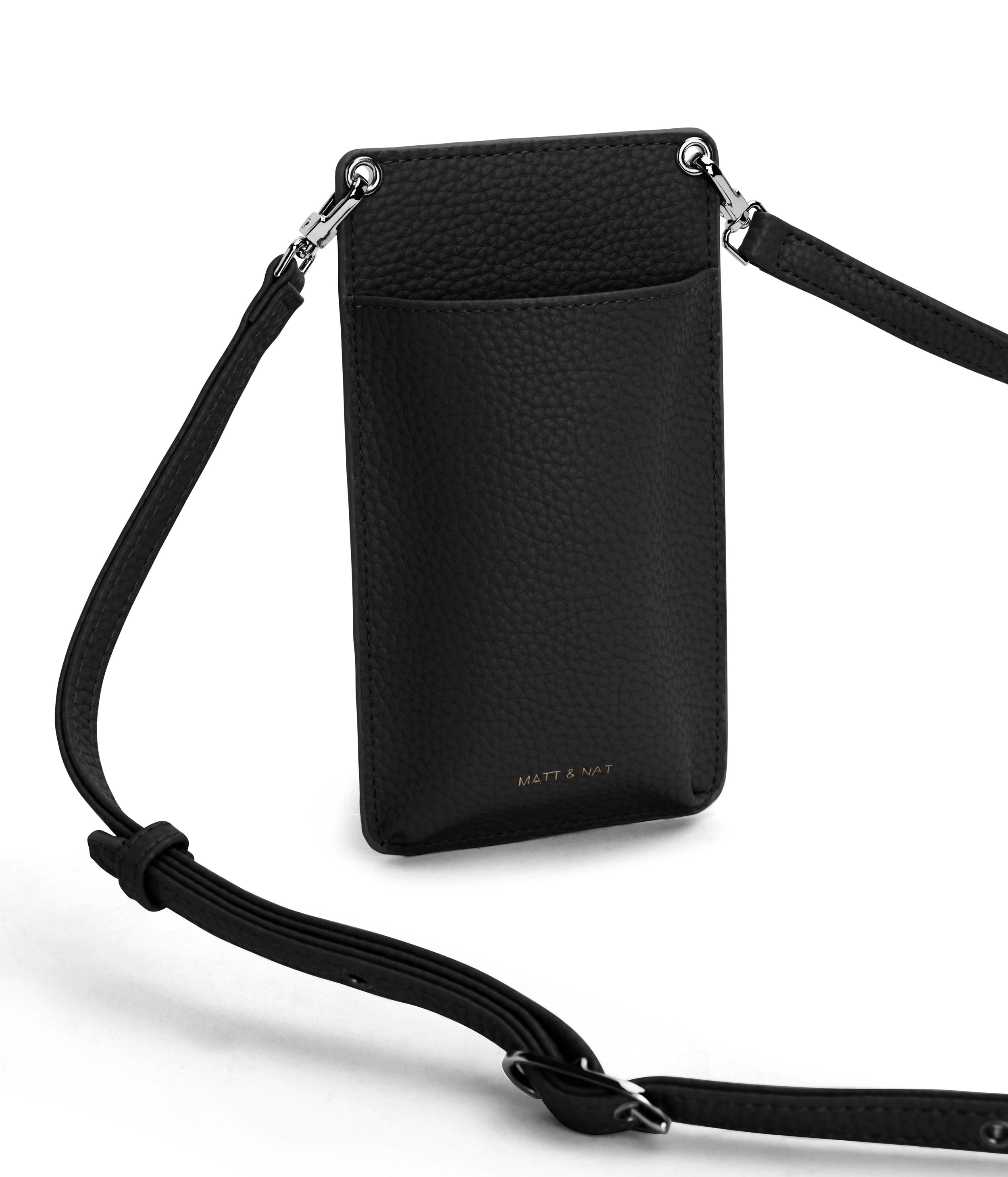 CUE Vegan Crossbody Phone Bag Purity Matt Nat USA