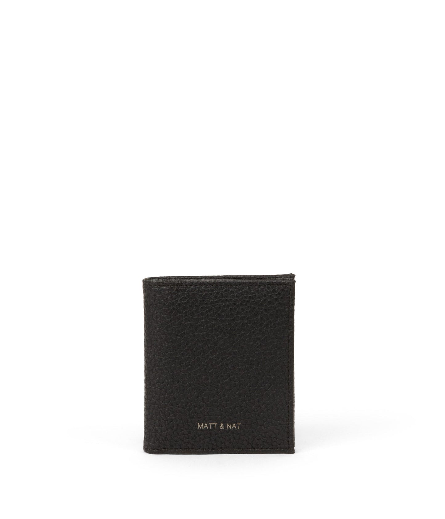 GIO Vegan Folded Wallet - Purity| Color: Black - variant::black