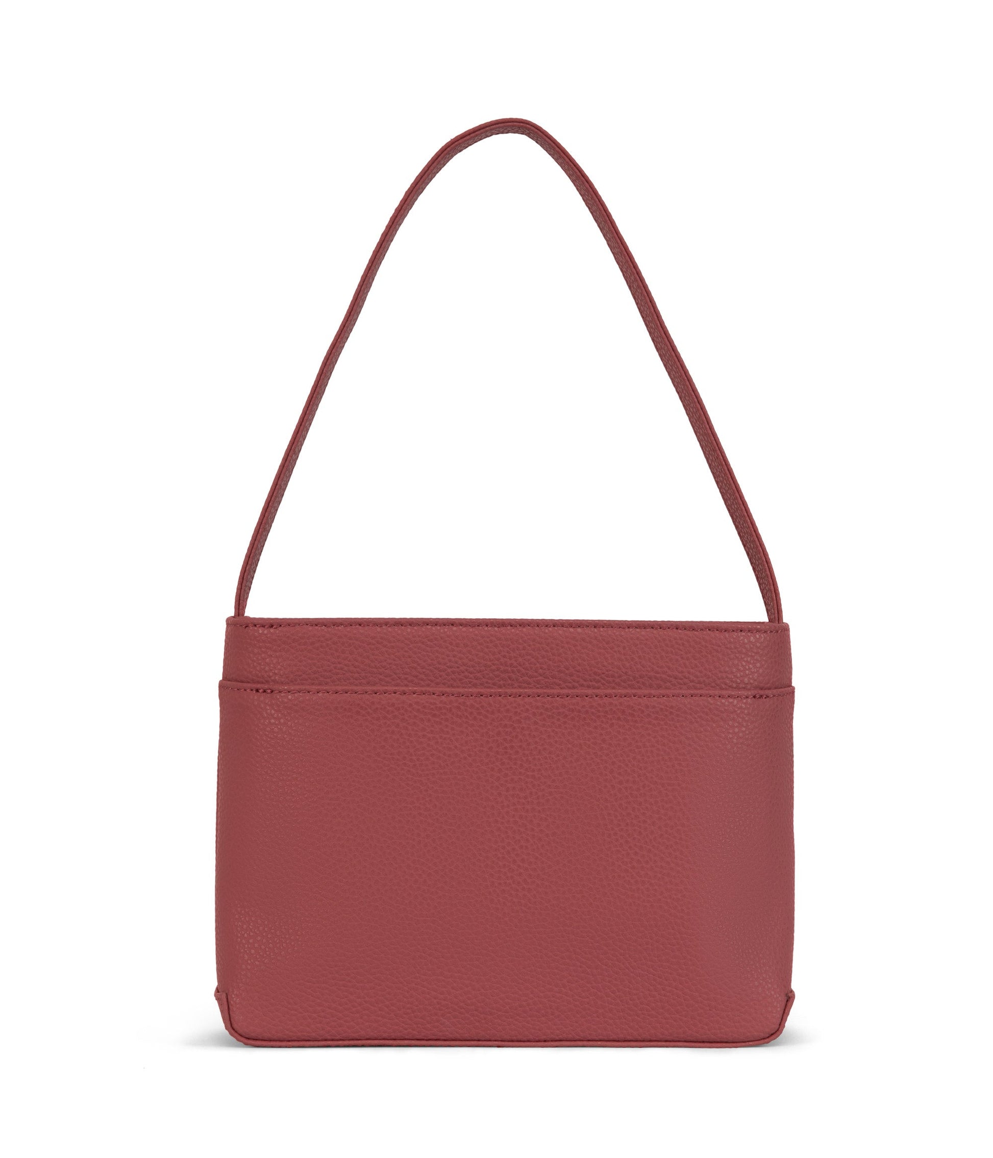 LUISA Vegan Shoulder Bag - Purity | Color: Red - variant::lychee