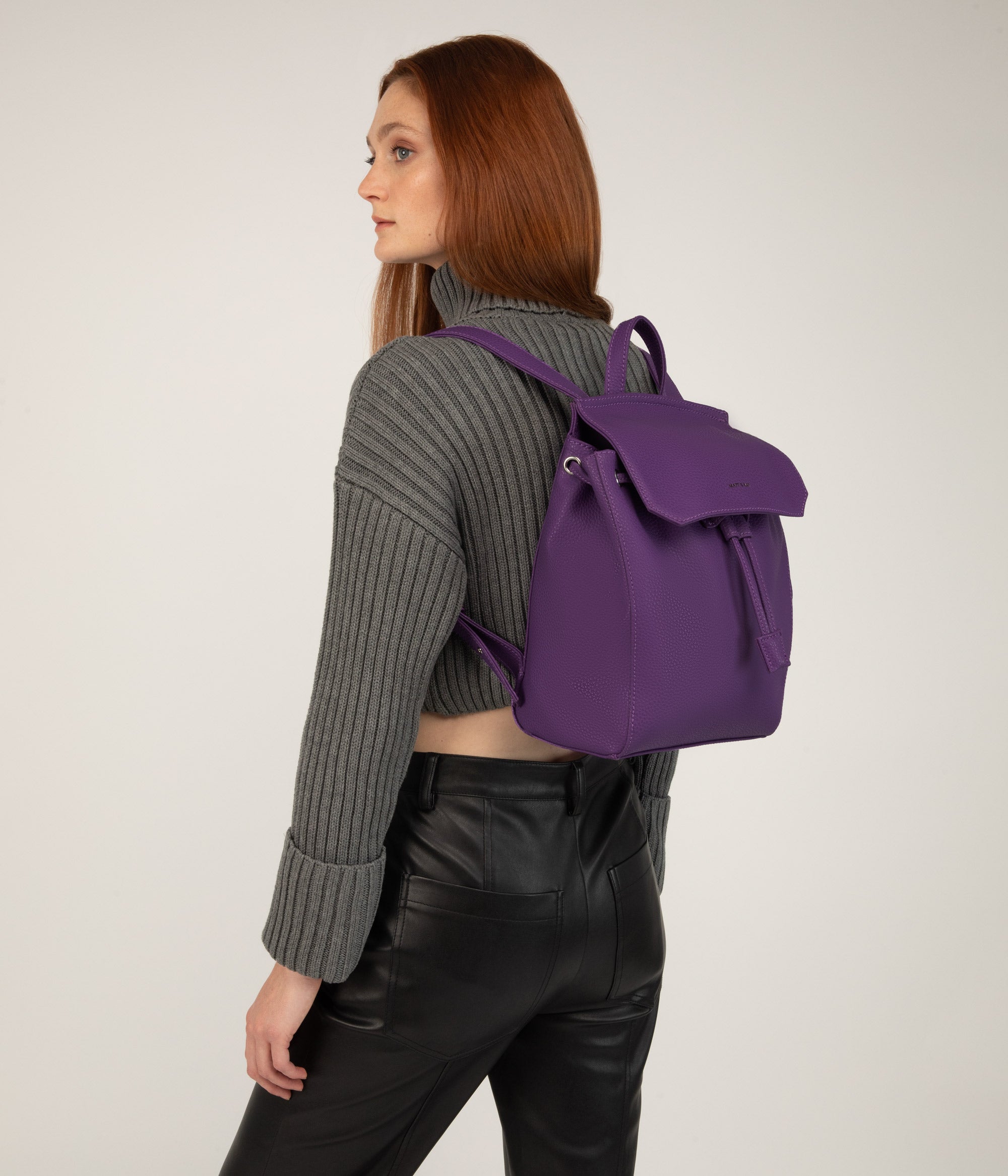 MATT & NAT PURPLE VEGAN deals COMPUTER BAG