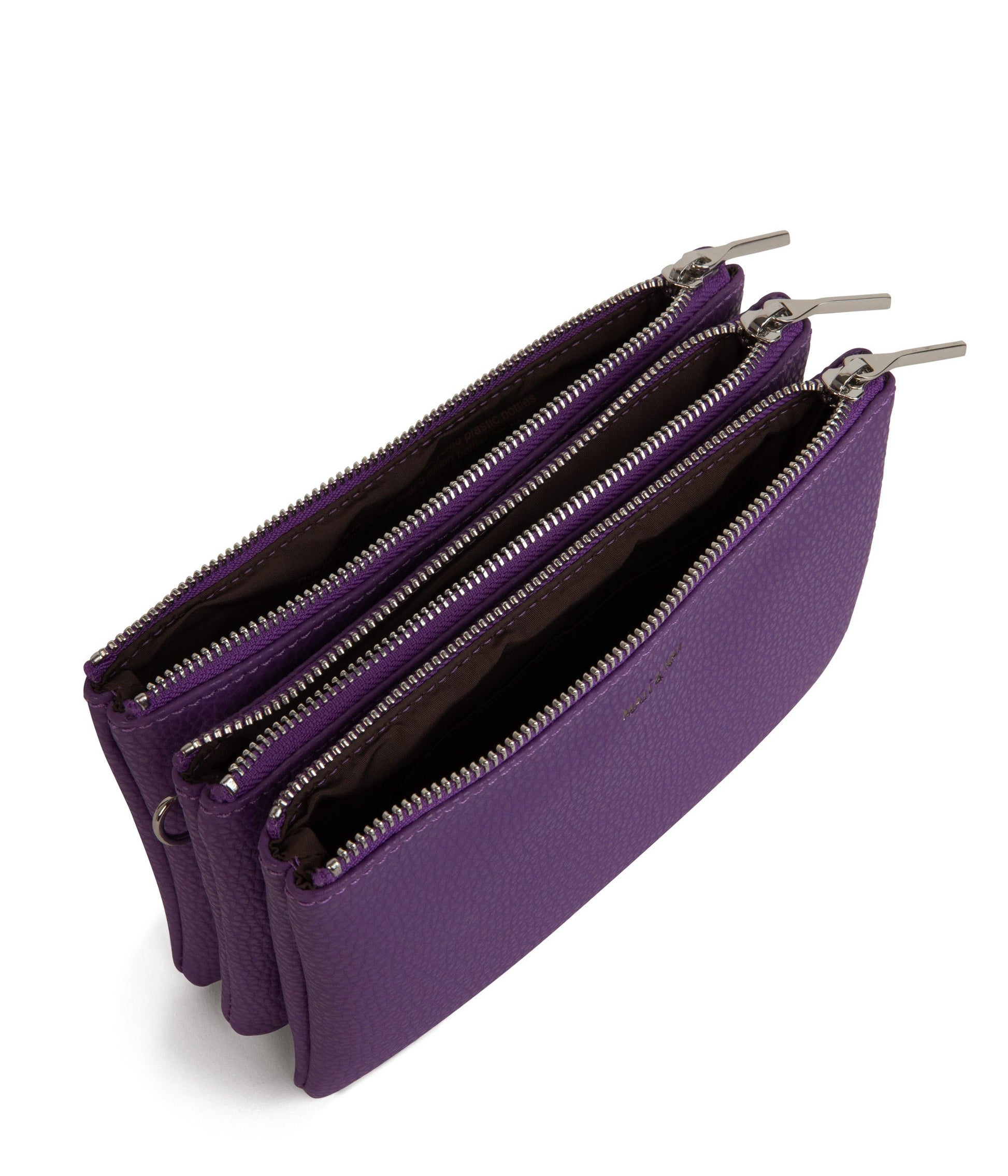 TRIPLET Vegan Crossbody Bag - Purity | Color: Purple - variant::violet