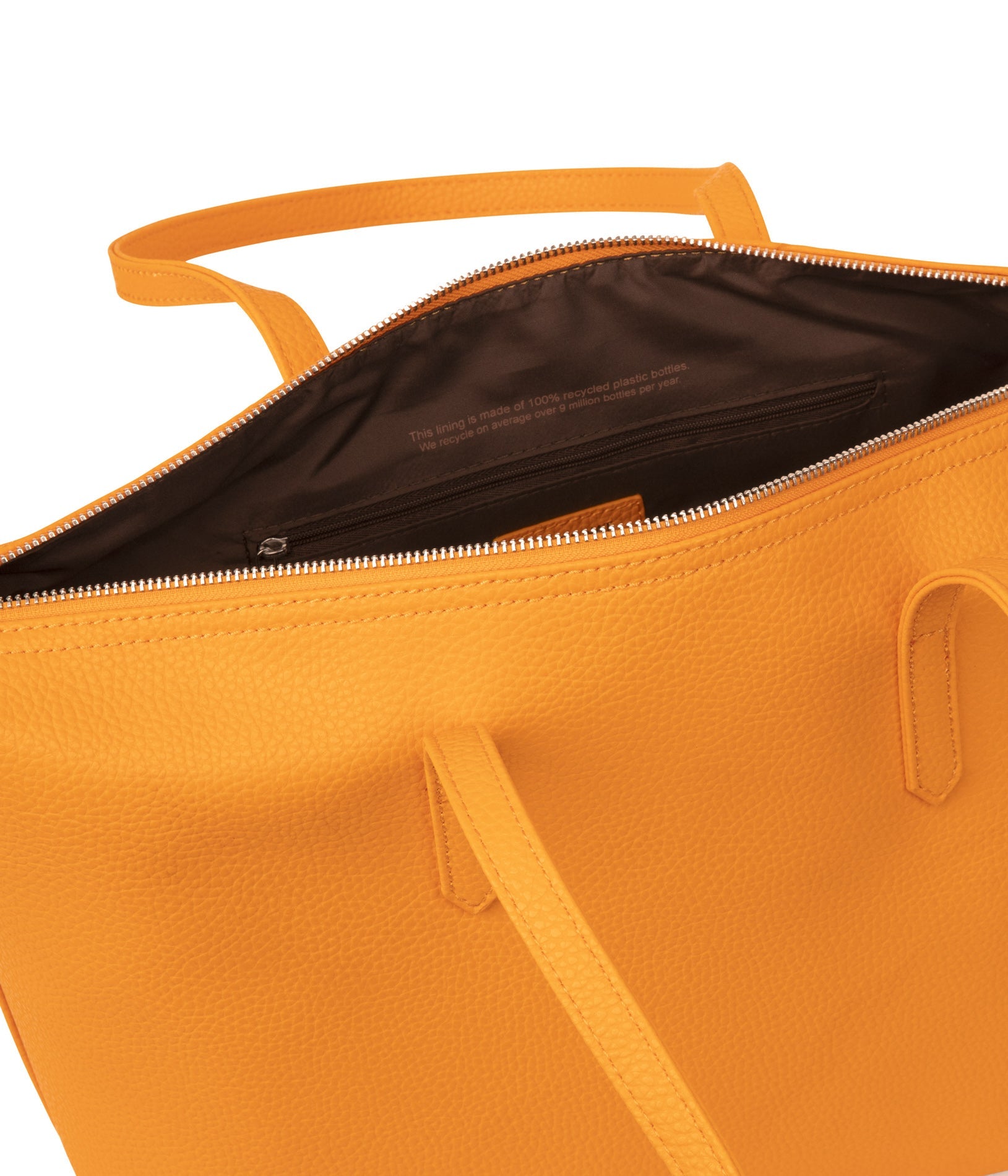 ABBI Vegan Tote Bag - Purity | Color: Orange - variant::arancia