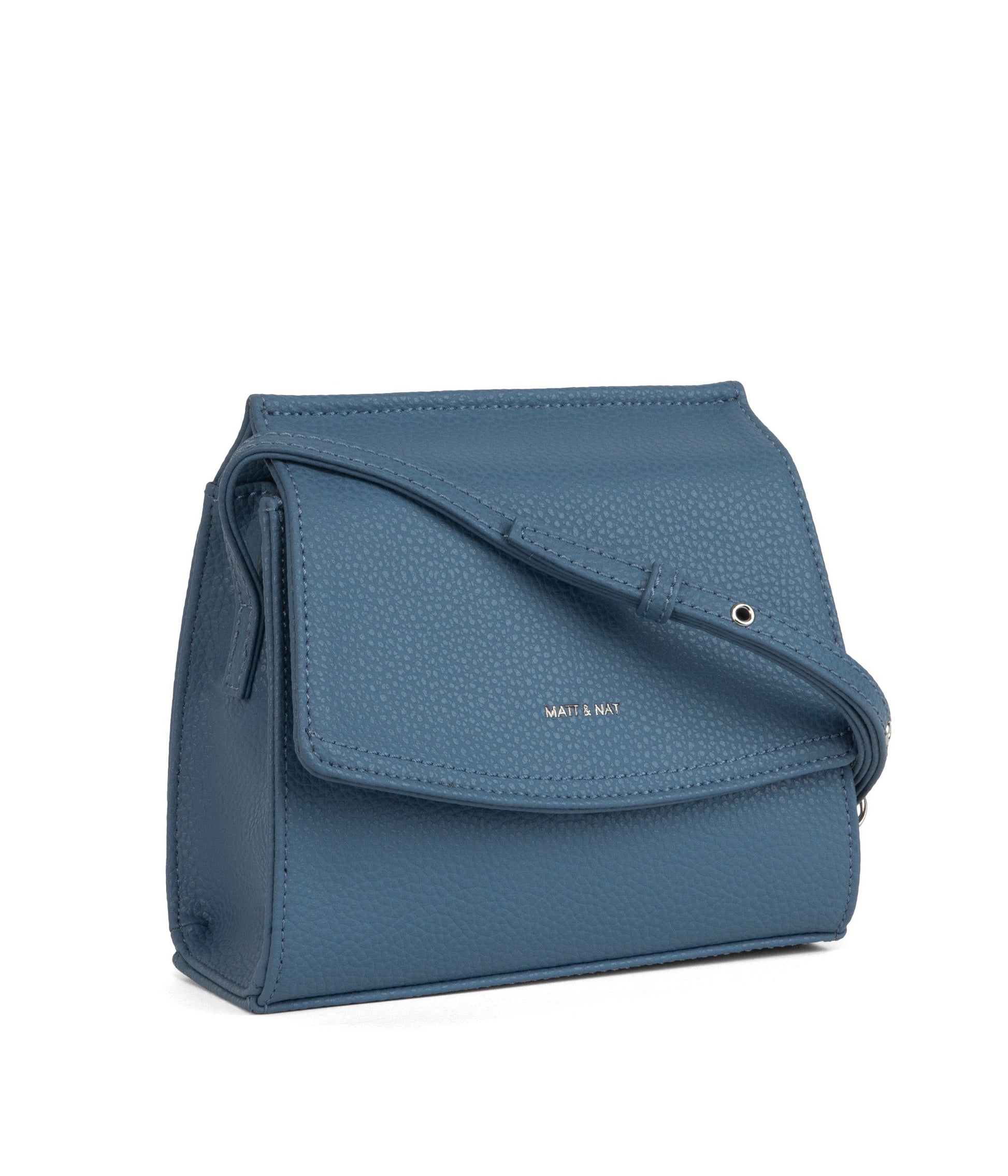 ERIKA Vegan Crossbody Bag - Purity | Color: Blue - variant::galaxy