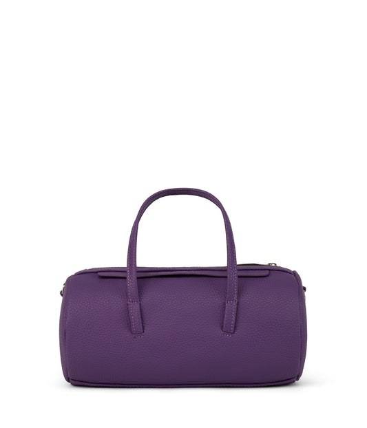 INES Vegan Barrel Bag - Purity | Color: Purple - variant::violet