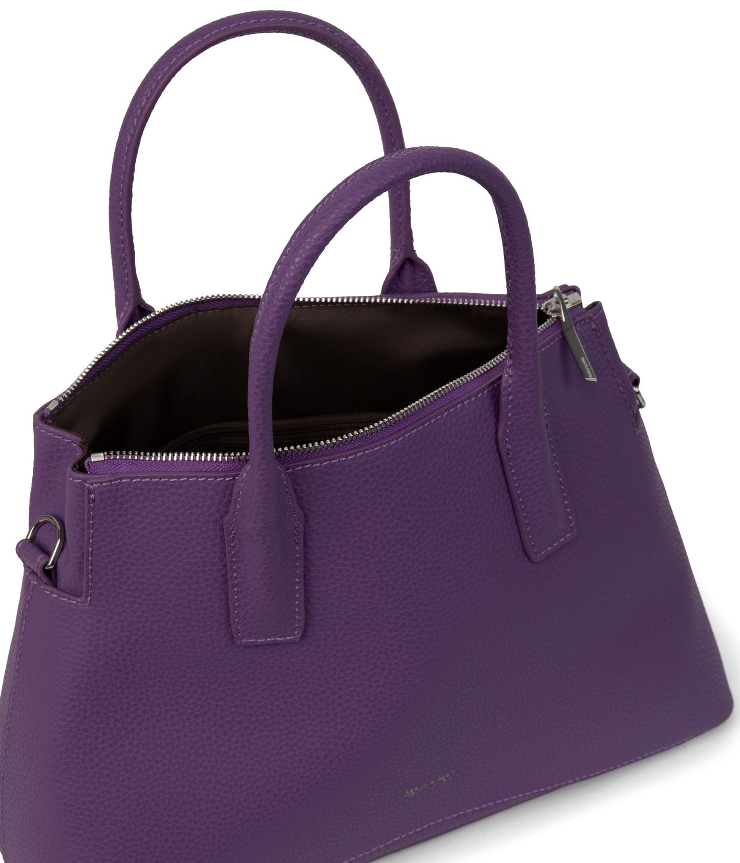 NEVADA Vegan Satchel - Purity | Color: Purple - variant::violet