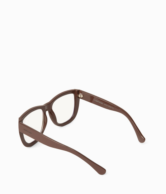 SAVA-3 Recycled Wayfarer Reading Glasses | Color: White - variant::nude
