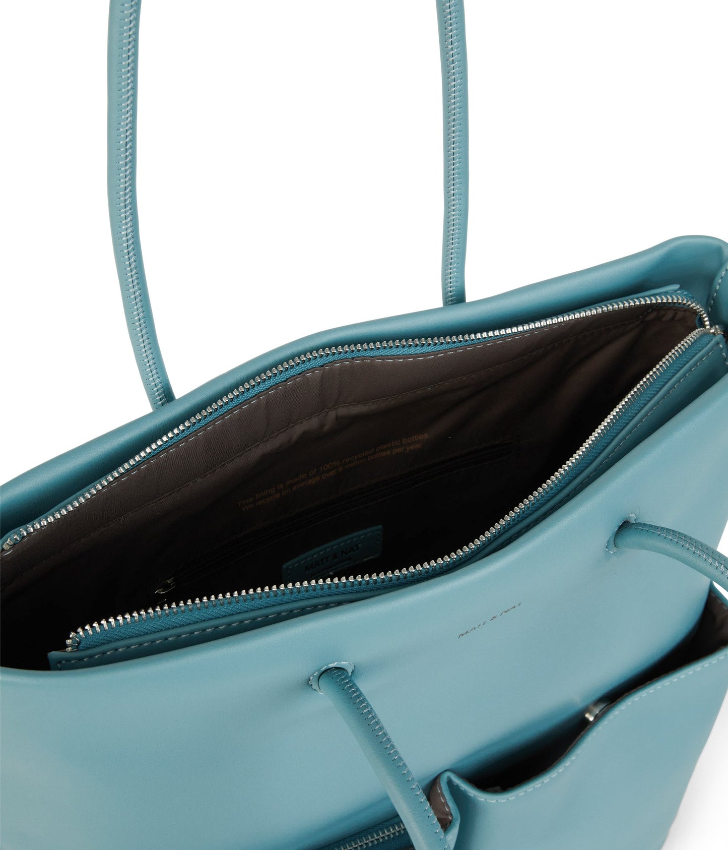 BERTA Vegan Tote Bag - Sol | Color: Blue - variant::canal