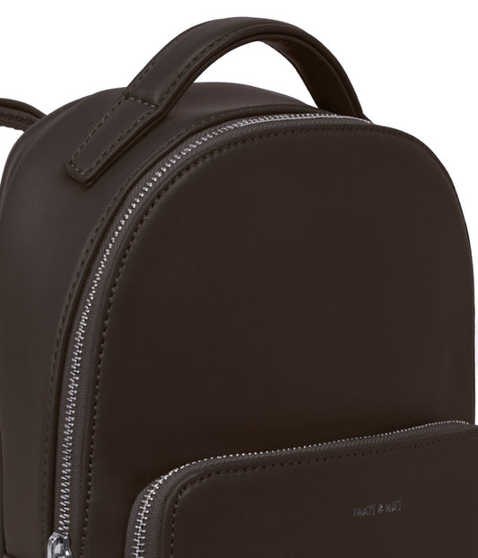 CARO Vegan Backpack - Sol | Color: Brown - variant::espresso