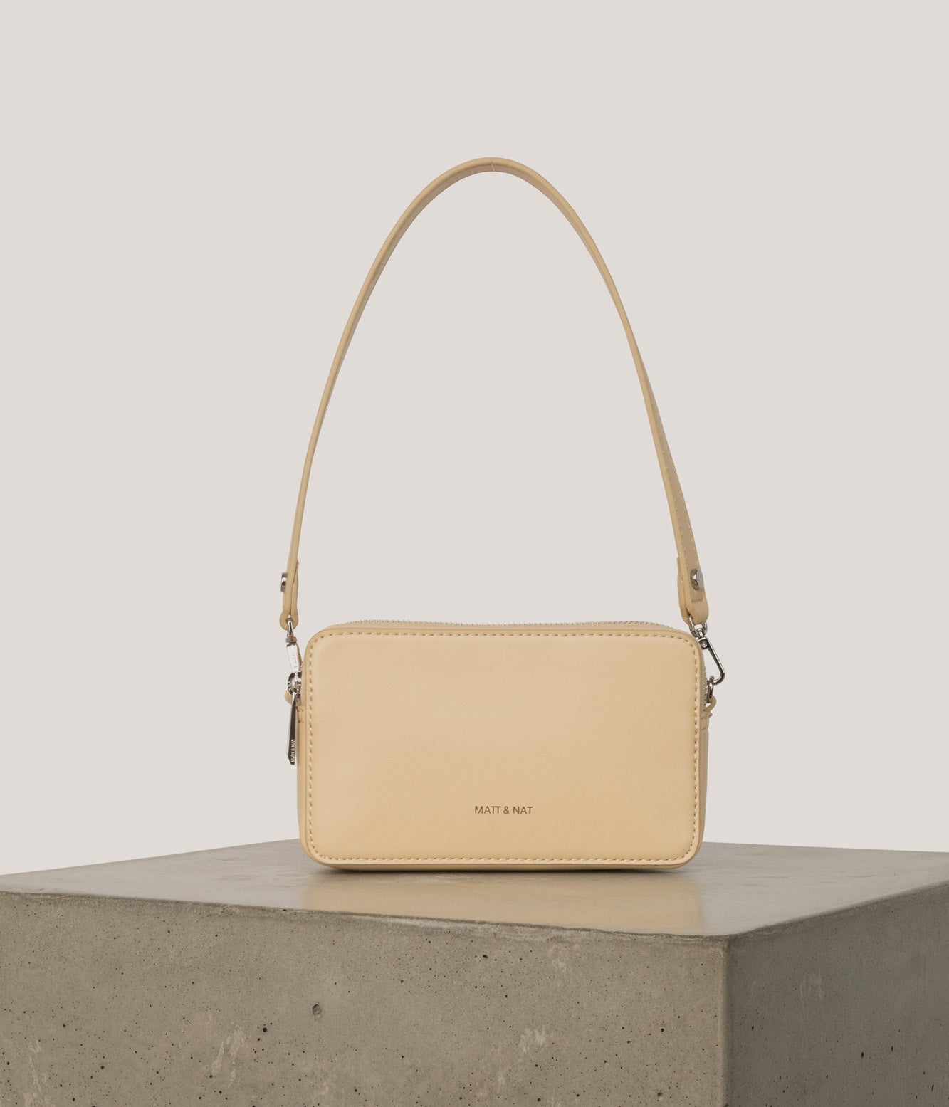 FARAH Vegan Crossbody - UPPEAL™ | Color: Beige - variant::organic