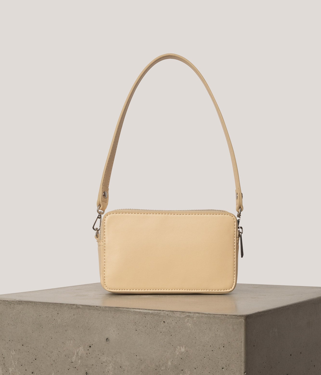 FARAH Vegan Crossbody - UPPEAL™ | Color: Beige - variant::organic