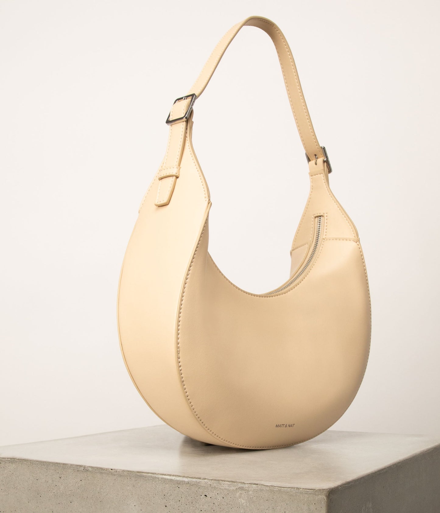 GIULIA Vegan Shoulder Bag - UPPEAL™ | Color: Beige - variant::organic