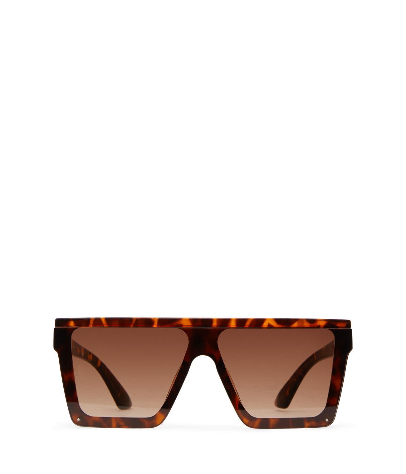 LYN Brown Square Sunglasses | Color: Brown - variant::brown