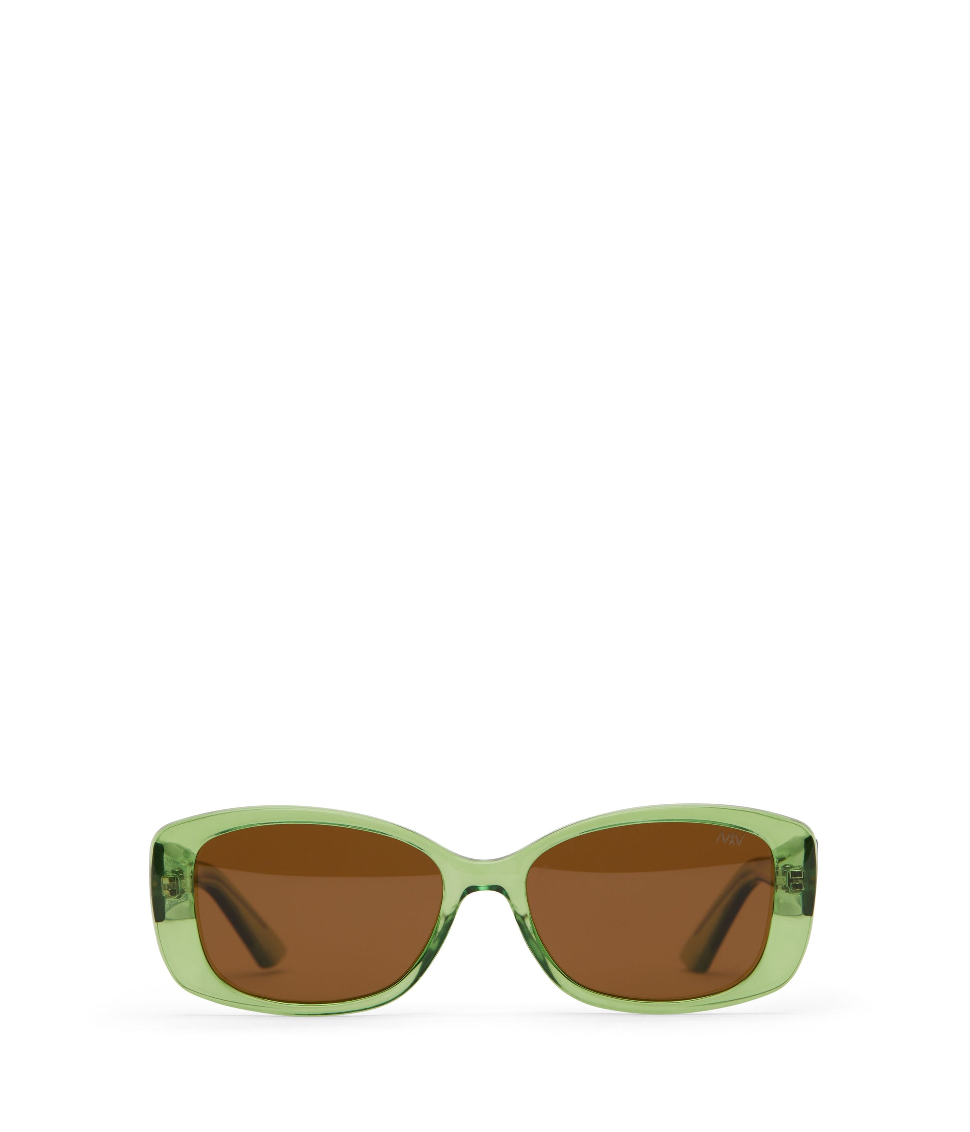 NORR Square Sunglasses | Color: Green - variant::green