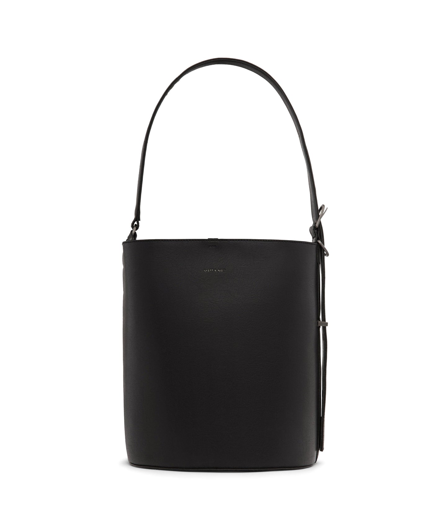 AZUR Vegan Bucket Bag - Vintage | Color: Black - variant::black