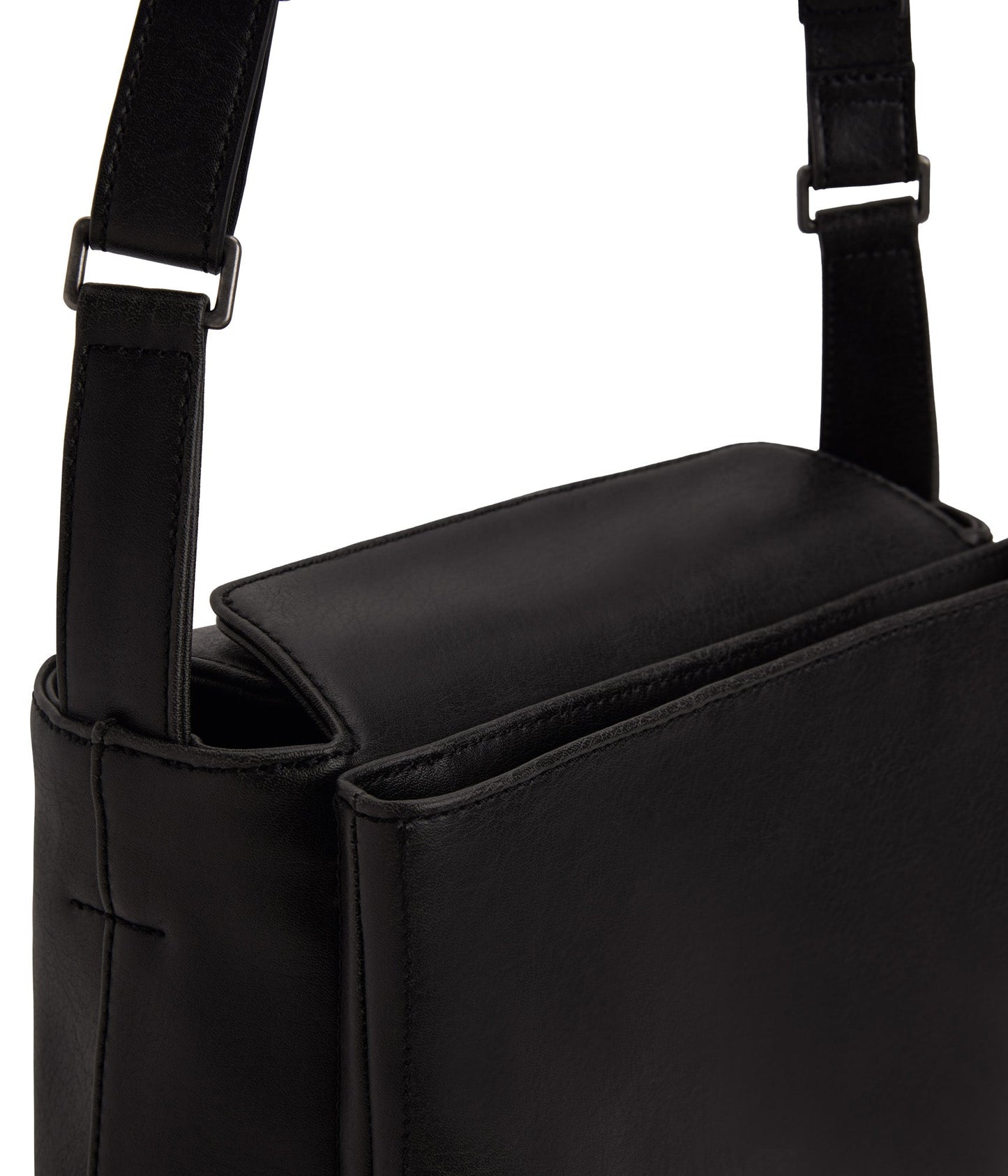 LORO Vegan Shoulder Bag - Vintage | Color: Black - variant::black