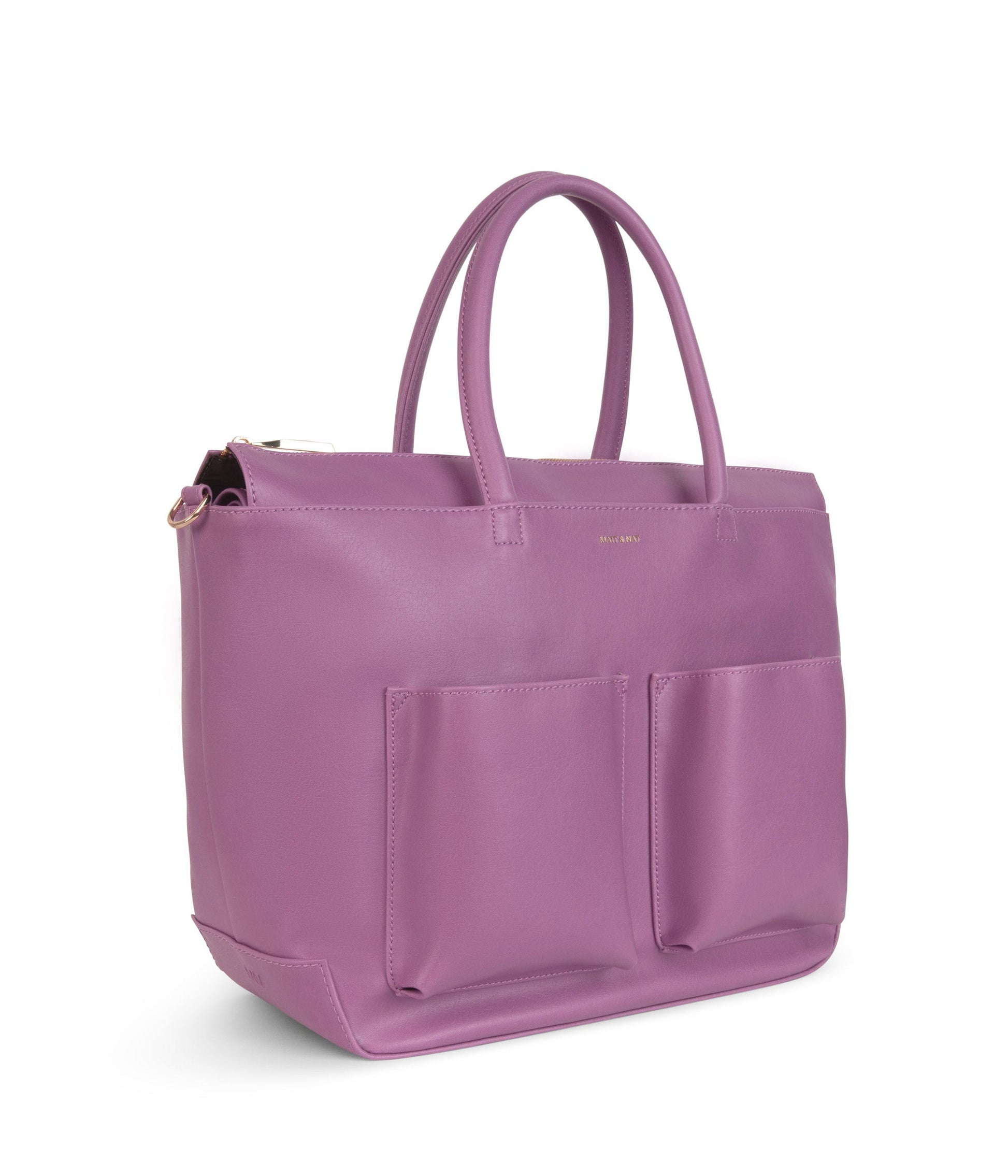 RAYLANMED Vegan Diaper Bag - Vintage | Color: Pink - variant::wisteria