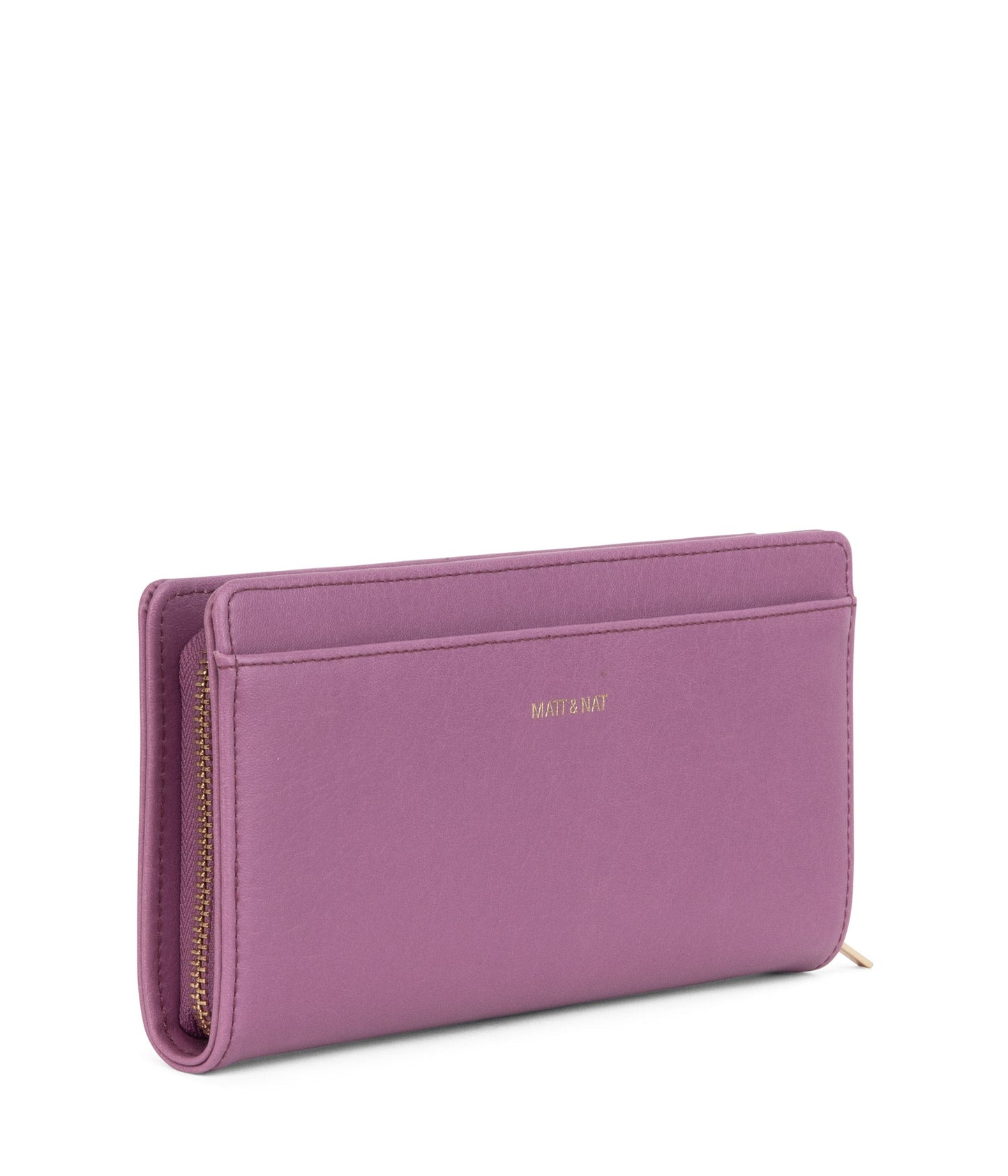 WEBBER Vegan Wallet - Vintage | Color: Pink - variant::wisteria