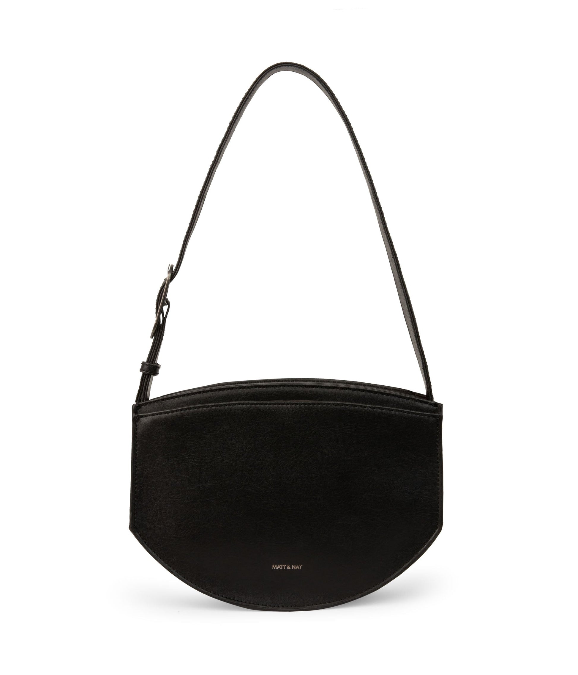 JENINE Vegan Shoulder Bag - Vintage | Color: Black - variant::black