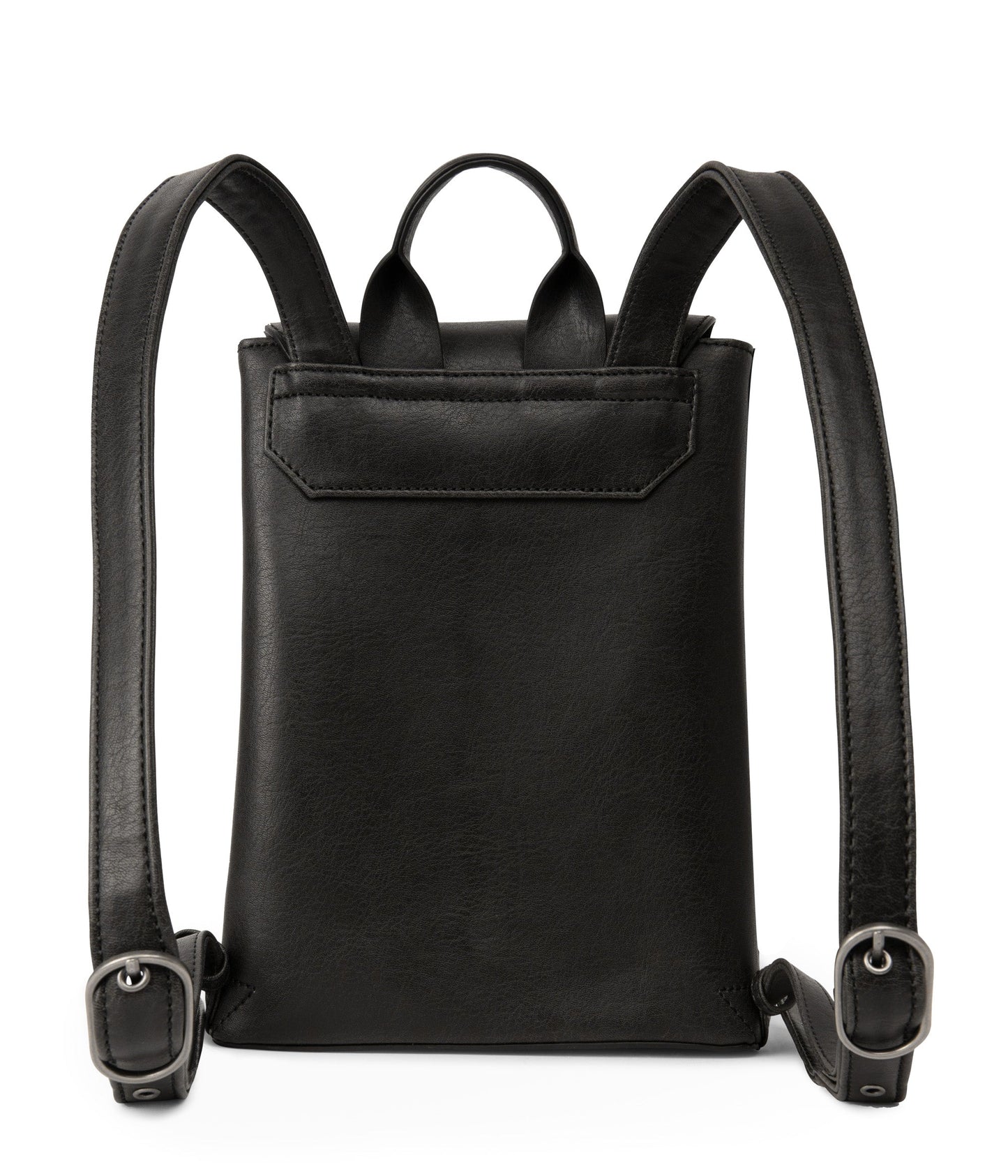 CHELLE Small Vegan Backpack - Vintage | Color: Black - variant::black