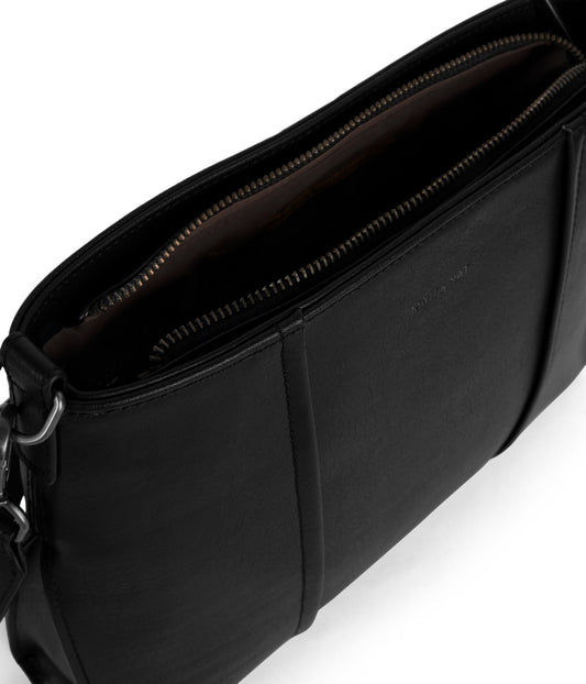 INGRID Vegan Crossbody Bag – Arbor | Color: Black - variant::black