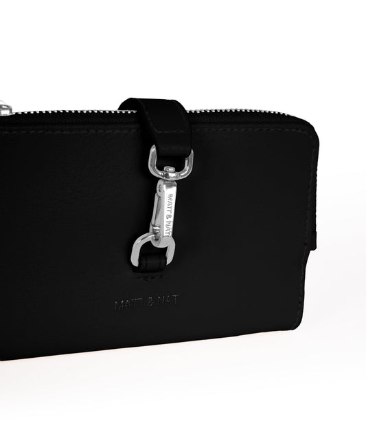 THALIA Vegan Wallet - Arbor | Color: Black - variant::black