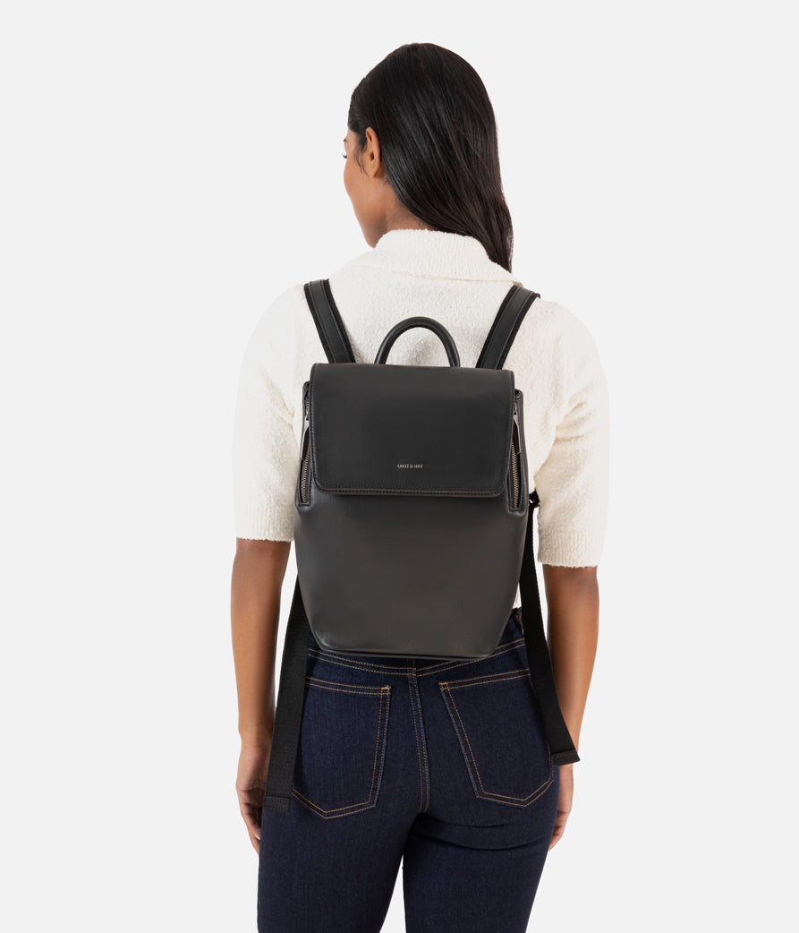fabi mini black backpack FABIMINI Vegan Backpack - Arbor