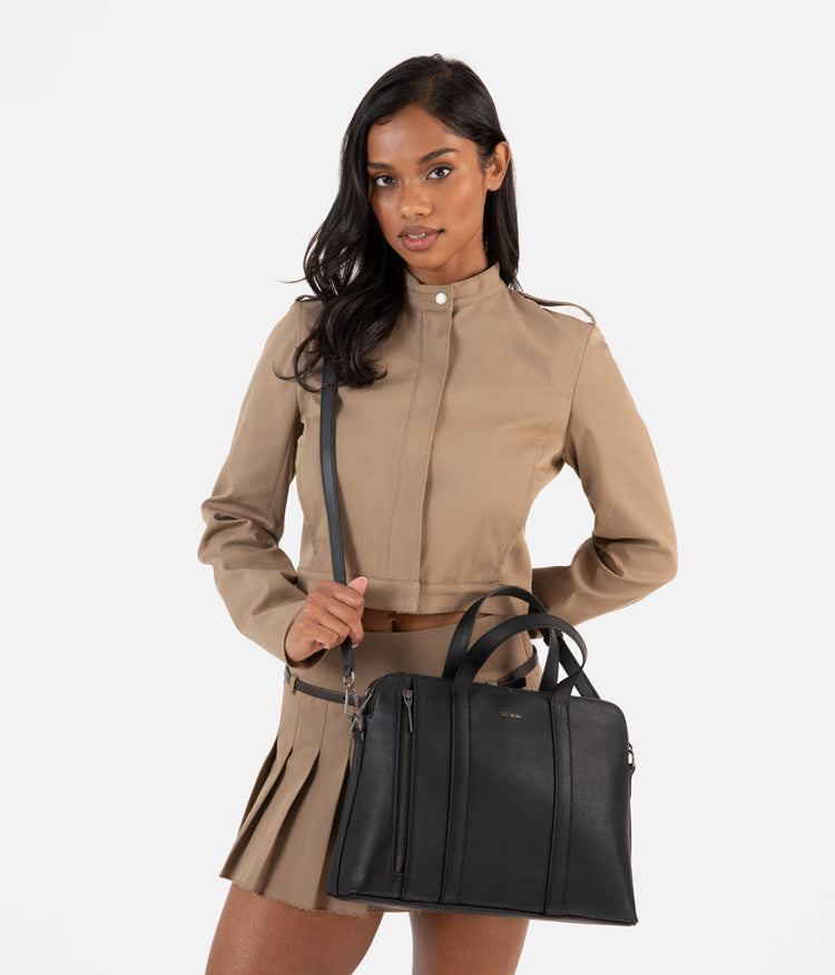 ★MATT&NAT★ヴィーガン★カラー豊富★ポーチ付★バケットバッグ HAVANA Vegan Shoulder Bag - Arbor | Matt & Nat Canada