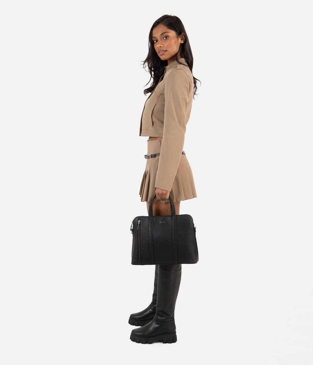 ★MATT&NAT★ヴィーガン★カラー豊富★ポーチ付★バケットバッグ LEV Vegan Crossbody Bag - Arbor | Matt & Nat USA
