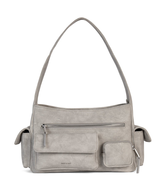 ANATOLIA Vegan Shoulder Bag - Once Upon A Time | Color: Grey - variant::eclipse