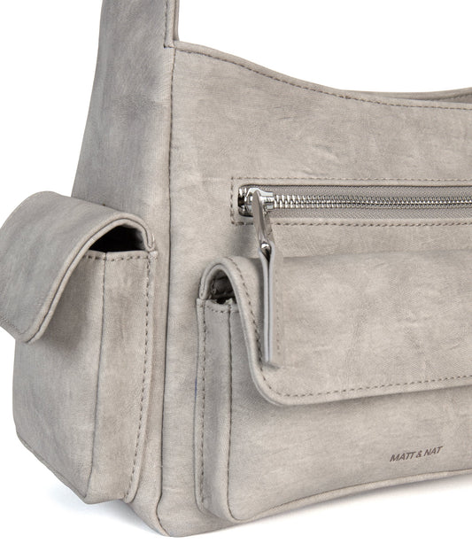 ANATOLIA Vegan Shoulder Bag - Once Upon A Time | Color: Grey - variant::eclipse