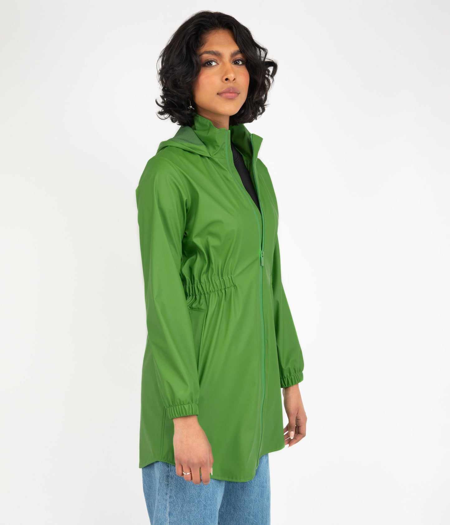 MIE Women’s Rain Jacket | Color: Green - variant::green