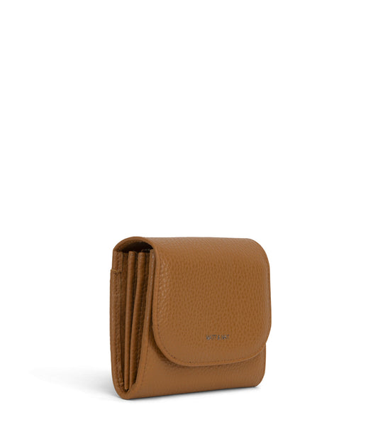 NANO Vegan Wallet – Purity | Color: Tan, Brown - variant::amber