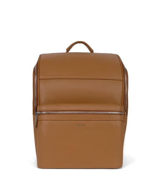 REMI Vegan Backpack – Purity | Color: Tan, Brown - variant::amber