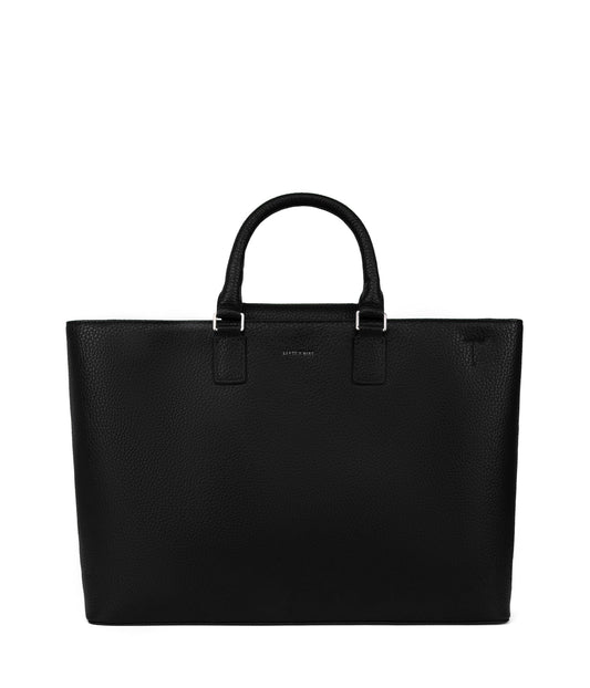 SEVYN Vegan Satchel - Purity | Color: Black - variant::black