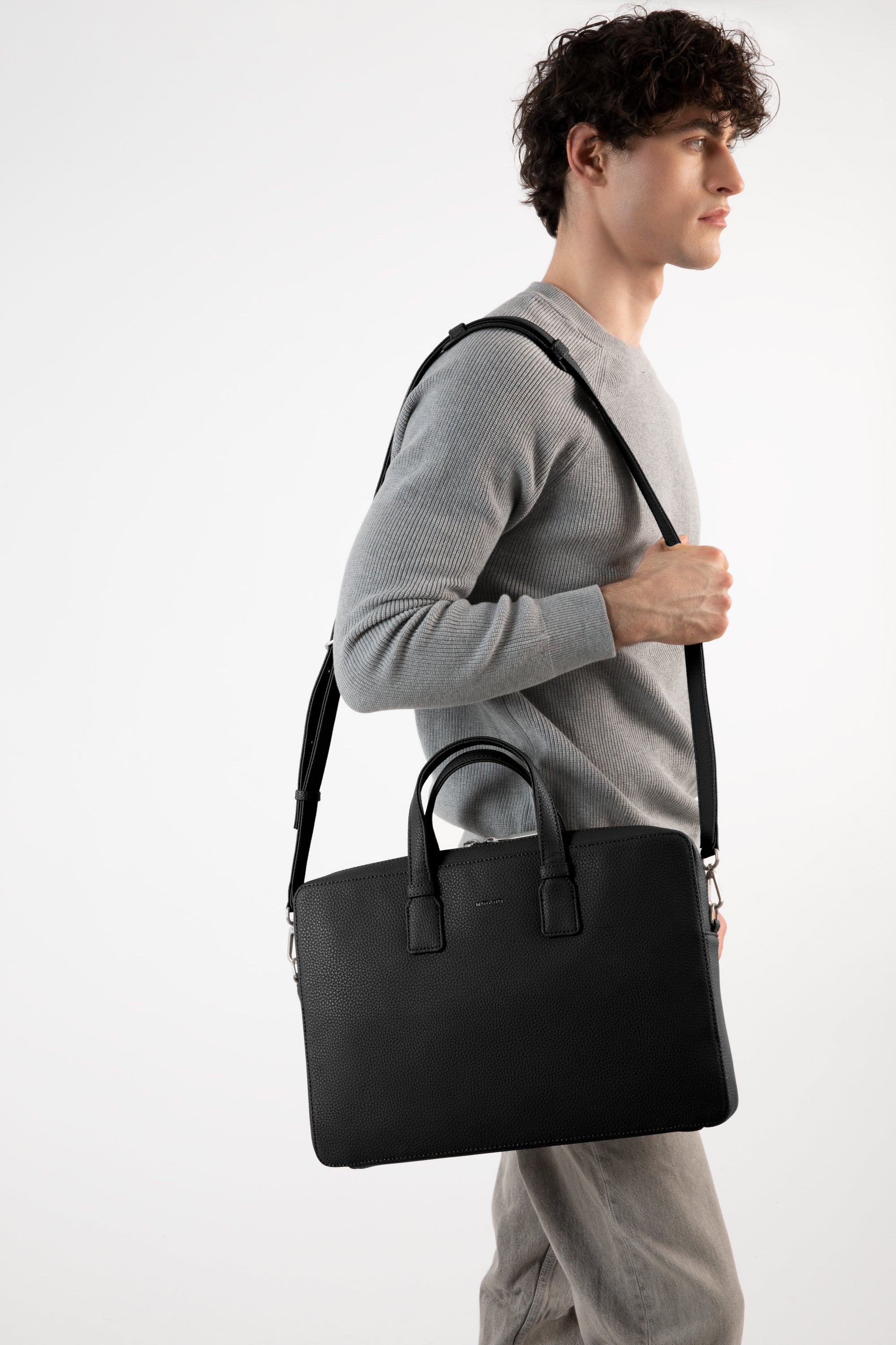 BELEM Vegan Briefcase - Purity | Matt & Nat USA