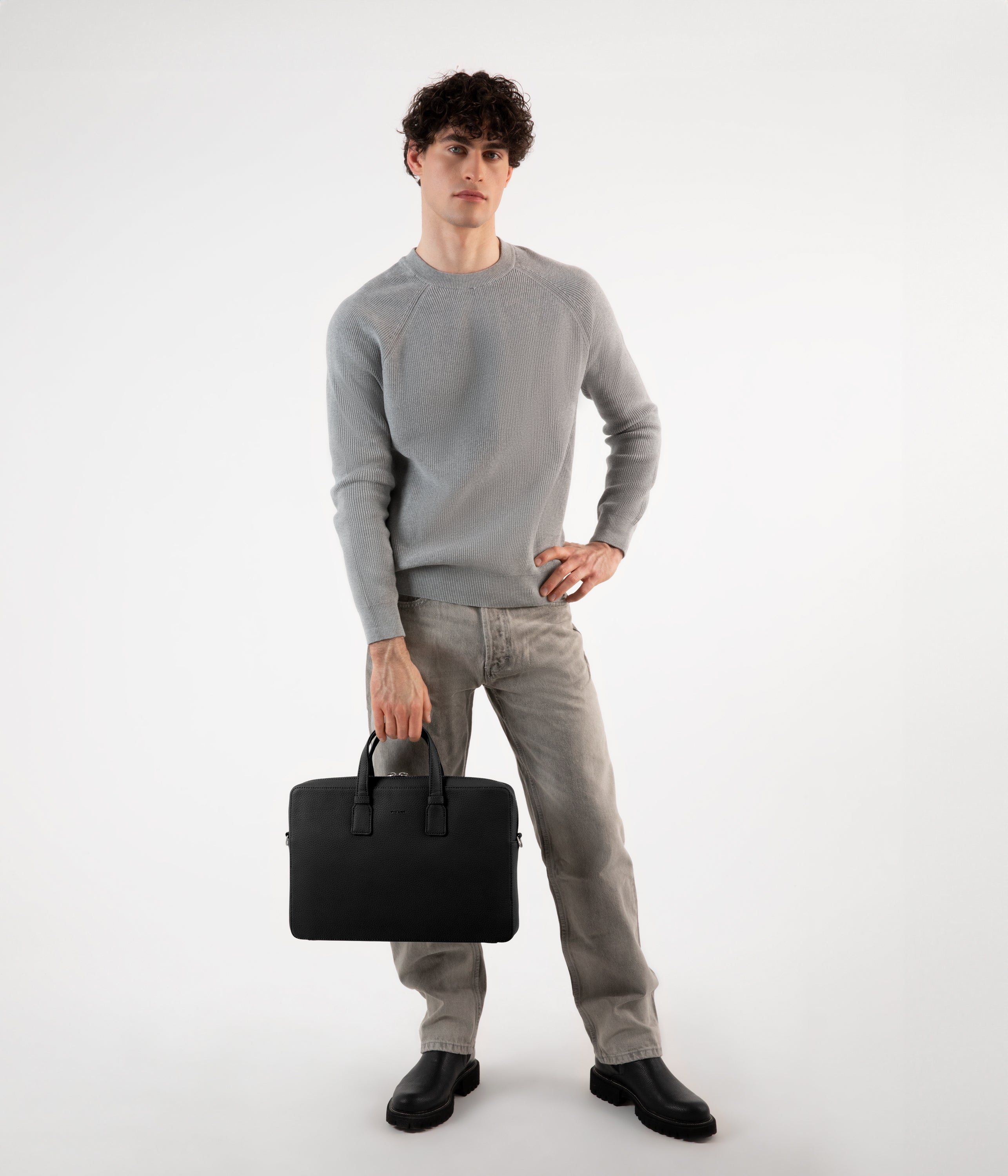 BELEM Vegan Briefcase - Purity | Matt & Nat USA
