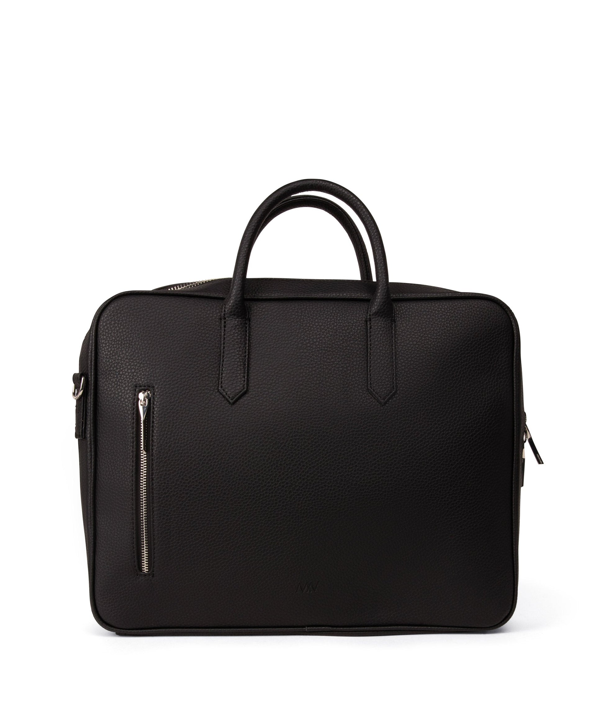 ELON Vegan Briefcase - Purity | Color: Black - variant::black
