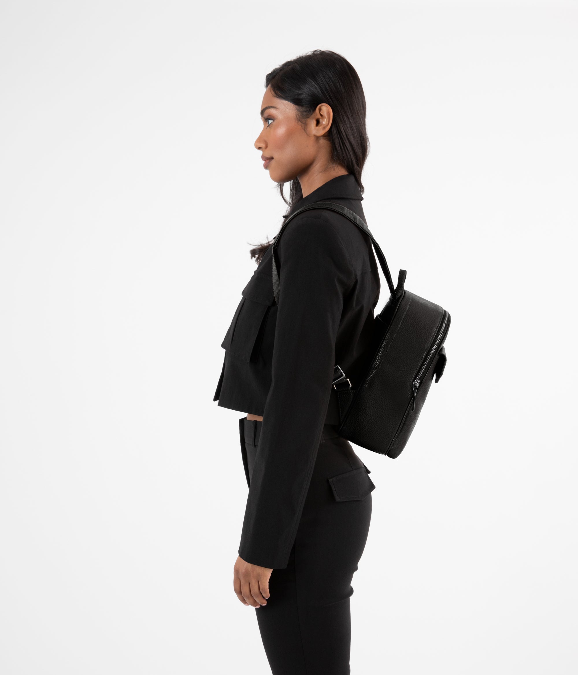 【Matt & Nat】スモールビーガンバックパック♪ HARLEM Small Vegan Backpack - Purity | Matt & Nat USA