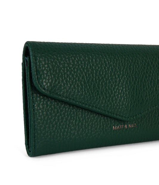 RAYE Vegan Wallet - Purity | Color: Green - variant::empress