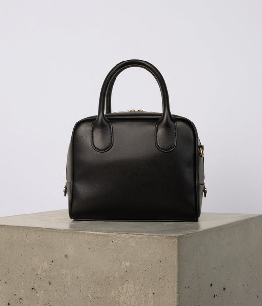 CRETE Vegan Satchel - UPPEAL™ | Color: Black - variant::black