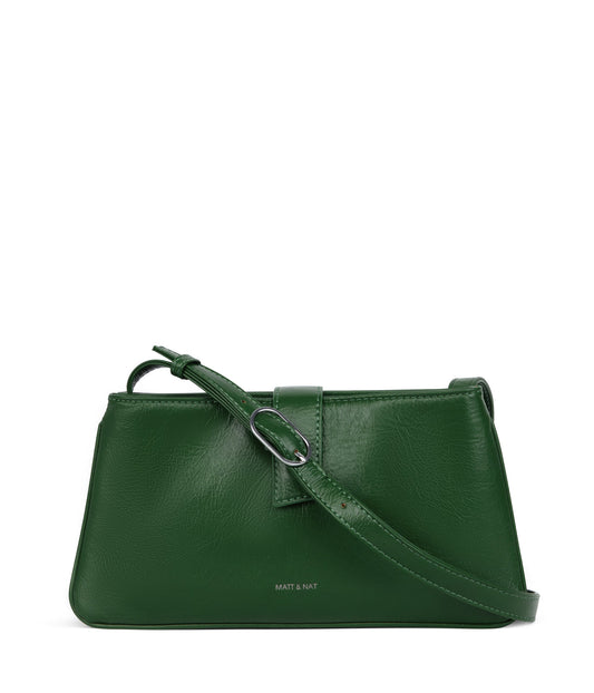 ADELINE Vegan Crossbody Bag - Theme | Color: Green - variant::mural