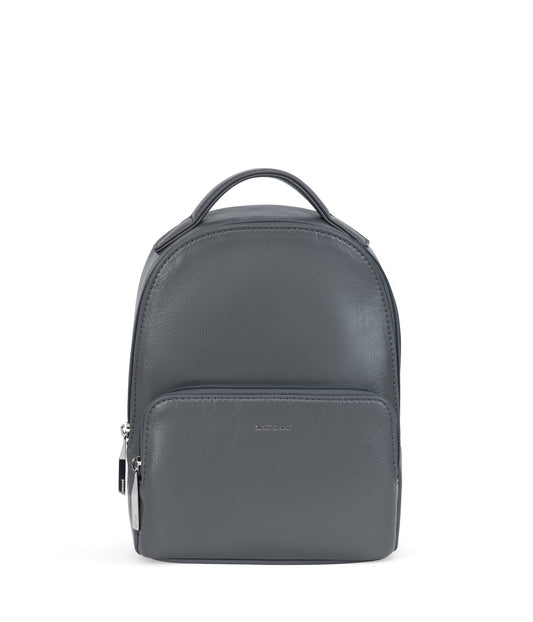 CAROSM Small Vegan Backpack - Theme | Color: Grey - variant::tint