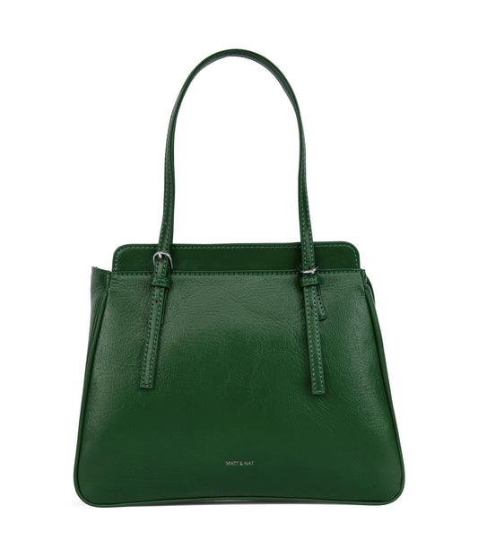 MAY Vegan Satchel - Theme | Color: Green - variant::mural