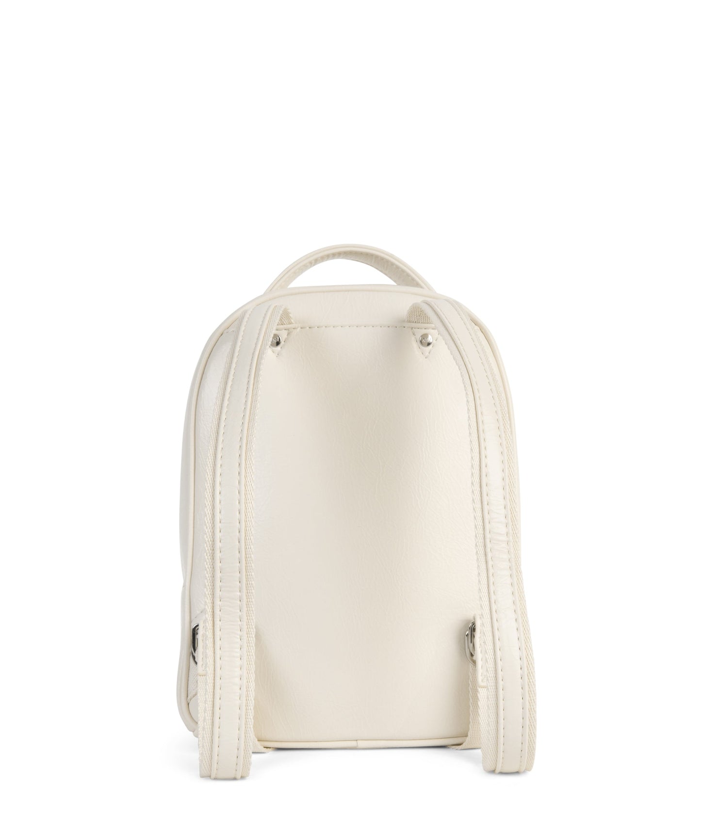 CAROSM Small Vegan Backpack - Theme | Color: White - variant::snowberry